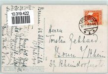 Landwirtschaft Ochsen Pflug sign. Georgi Tiergespann 1918 Künstlerkarte