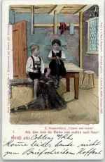 Serie E. Humperdinck Nr. 1 AK Hänsel und Gretel 1900