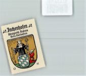 86570 W8895 Inchenhofen Vignette Wappen Benediktiner Kaffee HAG