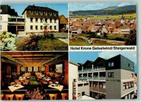 96160 W8614 Geiselwind - Hotel Krone Innenansicht