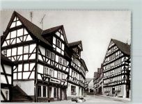 34576 W3588 Homberg , Efze - Fachwerkhäuser Marktplatz