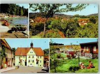 99636 O5235 Rastenberg - Schwimmbad Rathaus Bungolow Siedlung