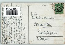 07806 O6710 Neustadt an der Orla Karte beschädigt Gamsenteich Wasserfontaine Schwäne