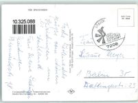 78549 W7208 Spaichingen Karte beschädigt Fliegeraufnahme