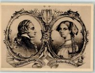 und Friederike Brion AK Goethe