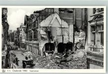 Ostende Oostende - zerstörte Gebäude 1940