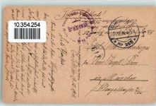 28120 Marcheville 1916 - Feldpost WK I Nr. 253 zerstörte Gebäude