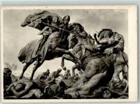 Prof. Ferd. Staeger "Abwehr ostischer Einfälle" Verlag Heinrich Hoffmann Kunst im 3. Reich, unsortiert
