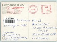 Europa Jet B 727 AK Lufthansa 1980