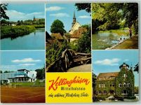 25548 W2217 Kellinghusen - Tennisplatz Teich mit Enten