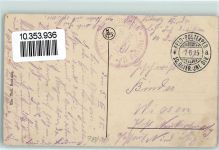 Tournai 1915 - Justizgebäude Feldpost WK I
