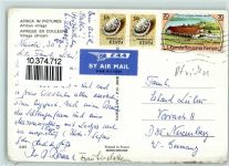 Mombasa 1975 - Tracht Hütten