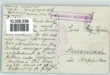 6290 Mayrhofen 1927 - Landpost Pinkenberg P. Mayrhofen