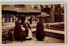 Bruges Brügge 1912 - Tracht