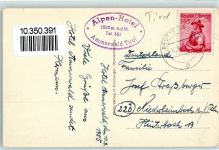 6600 Reutte - Alpenhotel Ammerwald Hüttenstempel