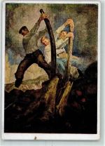 Max Hirmer Verlag Nr. 42188 A Lothar Sperl "Rodung" AK Kunst im 3. Reich, unsortiert