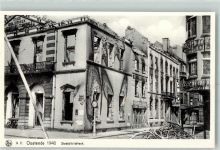Ostende Oostende - zerstörte Gebäude 1940