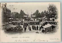 31000 Toulouse 1903 Lithographie les Allees lafayette
