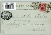 31000 Toulouse 1903 Lithographie les Allees lafayette