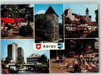 Aarau Outdoor Figuren AK Schach
