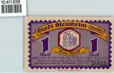 32839 W4939 Steinheim , Westf - Notgeld
