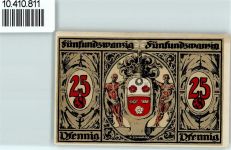 96317 W8640 Kronach , Oberfr - Notgeld