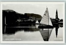 5163 Mattsee Gebrauchsspuren Segelboot