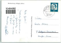 87538 W8975 Bolsterlang - Allgäu