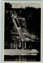 W7822 Häusern , Schwarzw Schluchseekrafterk Druckrohrleitungen Kraftwerk