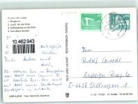 19395 O2864 Plau - Burgturm Kaffeestube Elbe Karl Marx Straße