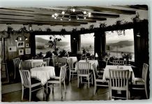 79853 W7825 Saig - Cafe Alpenblick Pension m. Gästehaus Wahlhalde Bes. E. Schreiber Gastraum