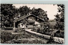 98711 O6304 Frauenwald - HO Café Kleines Haus Am Wald Blumen Jägerzaun