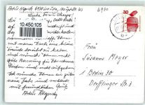 97922 W6970 Lauda Gebrauchsspuren Tauberbrücke erb. 1512