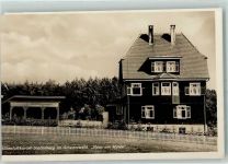 72290 W7298 Schömberg , Kr Freudenstadt Gebrauchsspuren Haus am Walde