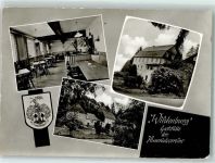 55758 W6581 Kempfeld - Gasthaus Wildenburg Gastraum Tresen