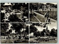98599 O6083 Brotterode - Schwimmbad Platz der Jugend Springbrunnen Carolusplatz