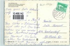 16818 O1950 Zechlinerhütte - Schlabornsee FDGB-Erholungsheim Bootsverleih Rheinsberger Straße
