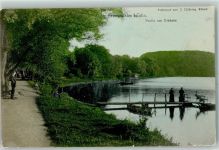 23714 W2423 Malente-Gremsmühlen 1906 - Dieksee Steg Uniform Boot