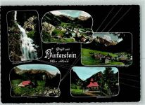 87541 W8973 Hinterstein - Zipfelsalper Wasserfälle Hinteres Dorf Hubertuskapelle