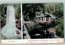 01855 O8361 Lichtenhain b Sebnitz - Lichtenhainer Wasserfall