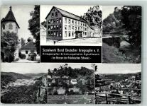 91349 W8551 Egloffstein - Sozialwerk Bund Deutscher Kriegsopfer e.V. Kriegsopfer Erholungsheim