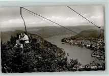 W5407 Boppard , Rhein Photo Zeitz 3518 AK Sessellift 1960 Foto AK