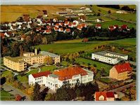95460 W8581 Himmelkron - Haus d. Einkehr Behindertenheime Gottestreue u. Elisabeth Luftaufnahme