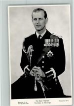 Duke of Edinburgh in Uniform mit Orden AK Good condition Adel England Foto AK