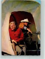 Lex BArker Winnetou I. Teil im Planwagen Karl May