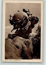Bern Berne Weltpost-Denkmal ca 1926 AK Gute Erhaltung Post
