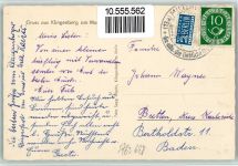 63911 W8763 Klingenberg a. Main 1960 Foto AK Salondampfer