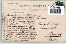 VBC Serie Nr. 3147 Liebespaar und Tauben - Etoile Emaillographie AK Stebbing