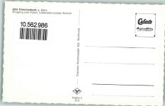 63924 W8764 Kleinheubach - Eingang zum Fürstl. Löwenstein'schen Schloss