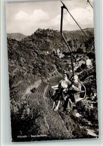 W5486 Altenahr Sesselseilbahn AK Sessellift 1959